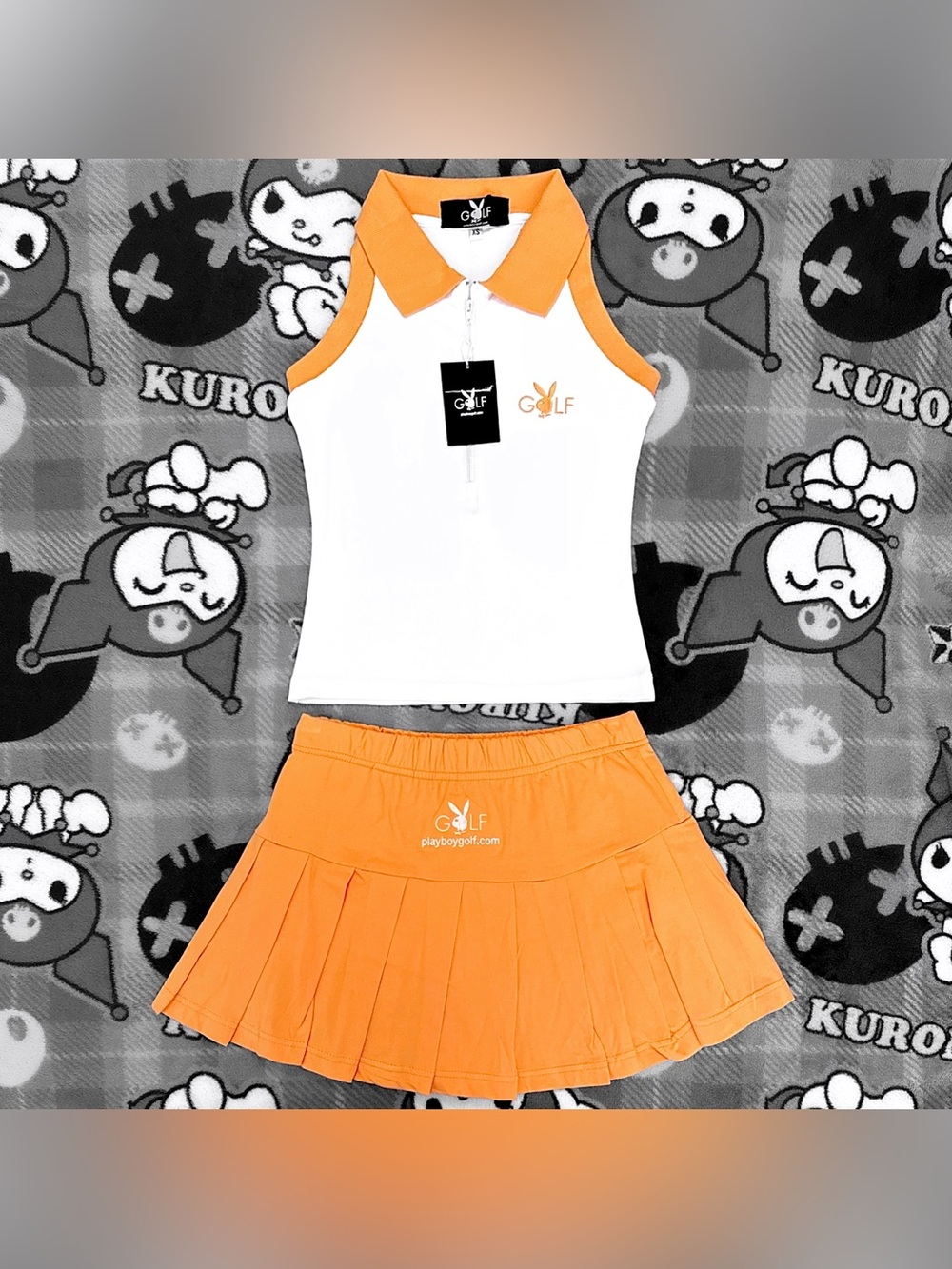 Playboy Golf Top + Skirt Set
